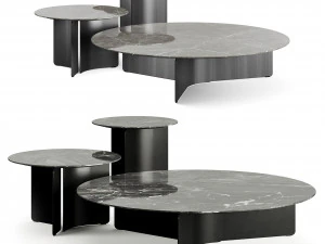 Giulio Marelli Wave 20232 Coffee Table 3D Model