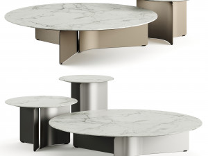 Giulio Marelli Wave 20232 Coffee Table Modèle 3D