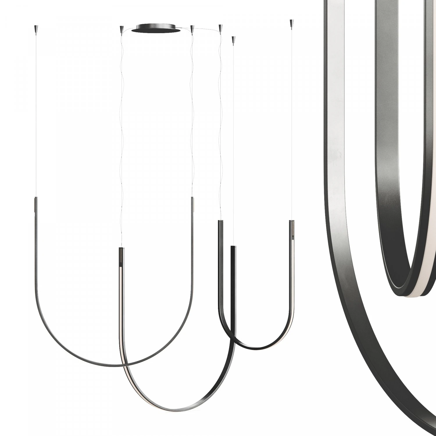 Cattelan Italia Nahun Ribbon 20231 Lamp 3D Model .c4d .max .obj .3ds .fbx .stl .blend