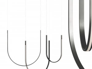 Cattelan Italia Nahun 丝带 20231 灯 3D 模型