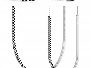 Cattelan Italia Nahun Ribbon 20231 Lamp 3D Model