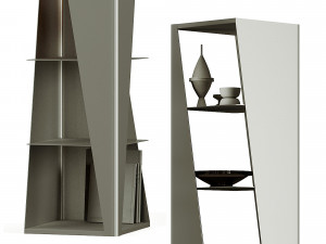 Cattelan Italia Rocket Bookcase Model 3D