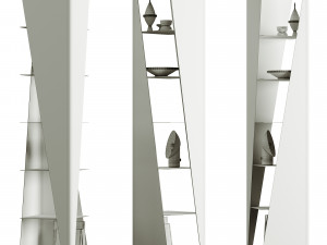 Cattelan Italia Rocket Bookcase Model 3D