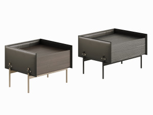 Aston Martin V247 Bedside Table Modello 3D