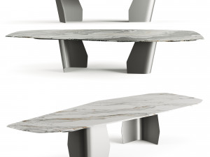 Cattelan Italia Senator Dinner Table Modèle 3D