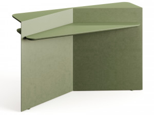 Gallotti Radice Hanami Lacquer Wood Console 3D 模型