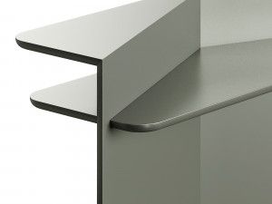 Gallotti Radice Hanami Lacquer Wood Console Model 3D