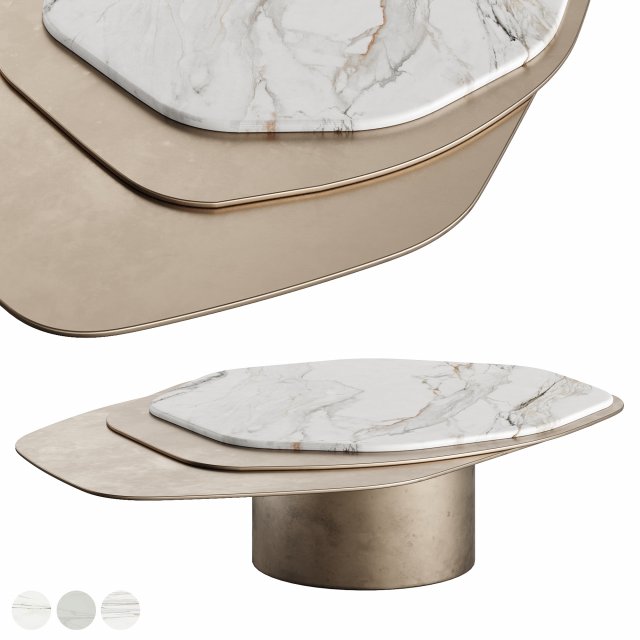 Carlycollective Epicure VII Coffee Table Modèle 3D .c4d .max .obj .3ds .fbx .stl .blend 