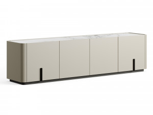 Liu Jo Caillou High Floor Cupboard with Plinth 3D Модель