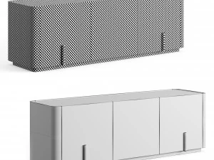 Liu Jo Caillou High Floor Cupboard with Plinth 3D Model