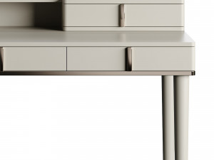 Oasis Group Dama Writing Desk 3D Model