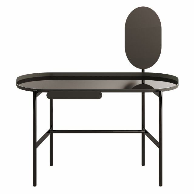 Calligaris Madame Beautiful Table with Mirror Model 3D .c4d .max .obj .3ds .fbx .stl .blend 