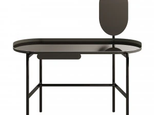 Calligaris Madame 거울이 달린 아름다운 테이블 3D 모델