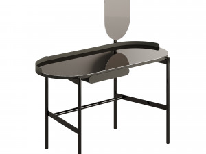 Calligaris Madame Beautiful Table with Mirror Model 3D