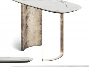 Constellation Marble Console Table LuxLucia Casa 3D Model