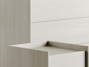 Laskasas Endy Tallboy Chest of Drawers 3D Модель