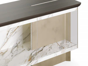 Enne Foil Sideboard 3D Model