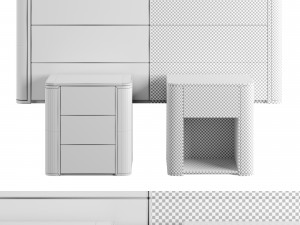 Fendi Casa Mercury Living Collection Modello 3D