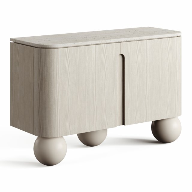 Le Berre Vevaud Olbia Commode Modelo 3D .c4d .max .obj .3ds .fbx .stl .blend 