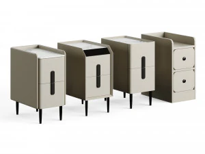 Ultra-Narrow Bedside Tables Aliexpress 25 cm 3D Model