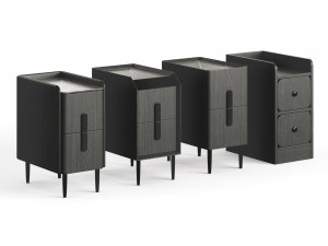 Ultra-Narrow Bedside Tables Aliexpress 25 cm 3D 模型