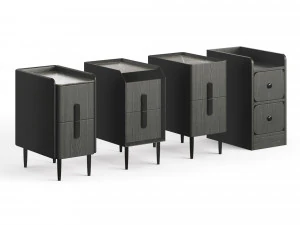 Ultra-Narrow Bedside Tables Aliexpress 25 cm 3D Model