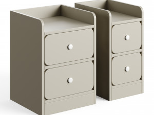 Nordic CTG002504 Night Table 3D 模型
