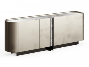 Cattelan Italia Dynasty Sideboard 3D Модель