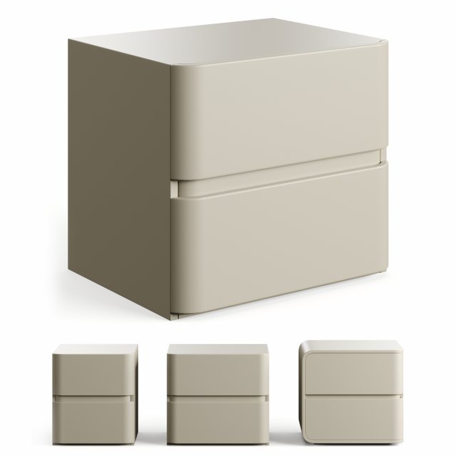 Nordic White Bedside Table Aliexpress Furniture 3Dモデル .c4d .max .obj .3ds .fbx .stl .blend 