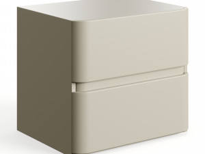 Nordic White Bedside Table Aliexpress Furniture 3Dモデル