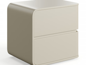 Nordic White Bedside Table Aliexpress Furniture 3Dモデル