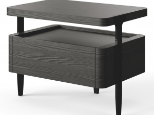 TURRI DOMUS BEDSIDE TABLE By Matteo Nunziati Modello 3D
