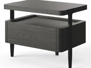 TURRI DOMUS BEDSIDE TABLE By Matteo Nunziati 3D Model