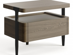 TURRI DOMUS BEDSIDE TABLE By Matteo Nunziati Modello 3D