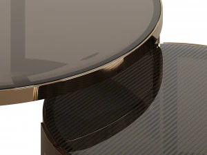 ENDI ANYA GLASS COFFEE TABLE 3D Model