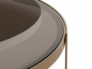 ENDI ANYA GLASS COFFEE TABLE 3D Model