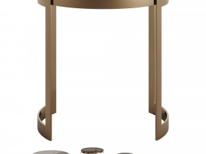 ENDI ANYA GLASS COFFEE TABLE Modelo 3D