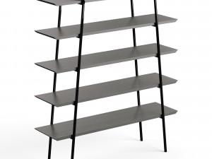 Duoo Zegen Shelving Unit Model 3D