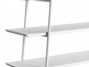 Duoo Zegen Shelving Unit Model 3D