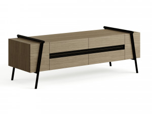 Duoo Zegen TV Mobile Drawers Unit 3D मॉडल
