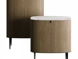 Poliform Italy Symphone Collection Cupboard Modelo 3D