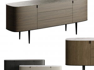 Poliform Italy Symphone Collection Drawers 3Dモデル