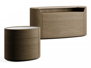 Poliform Kelly Collection With Plint Modelo 3D