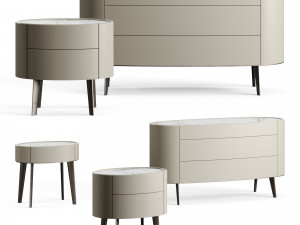 Poliform Kelly Collection Con Piedini 3D मॉडल