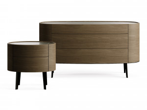 Poliform Kelly Collection Con Piedini 3D मॉडल