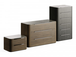 Praddy Bamboo Collection with Plint 3Dモデル
