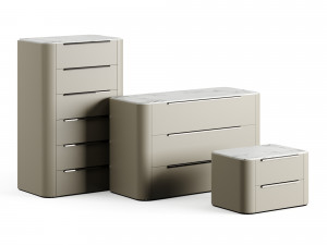 Praddy Bamboo Collection with Plint 3Dモデル