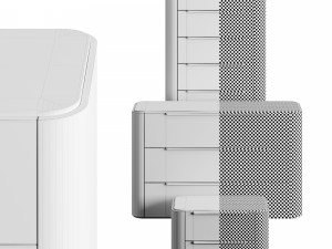 Praddy Bamboo Collection with Plint 3Dモデル