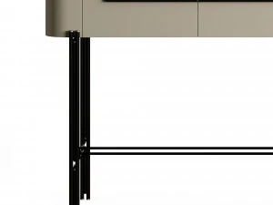 Praddy Console Bamboo NT077 3D Model