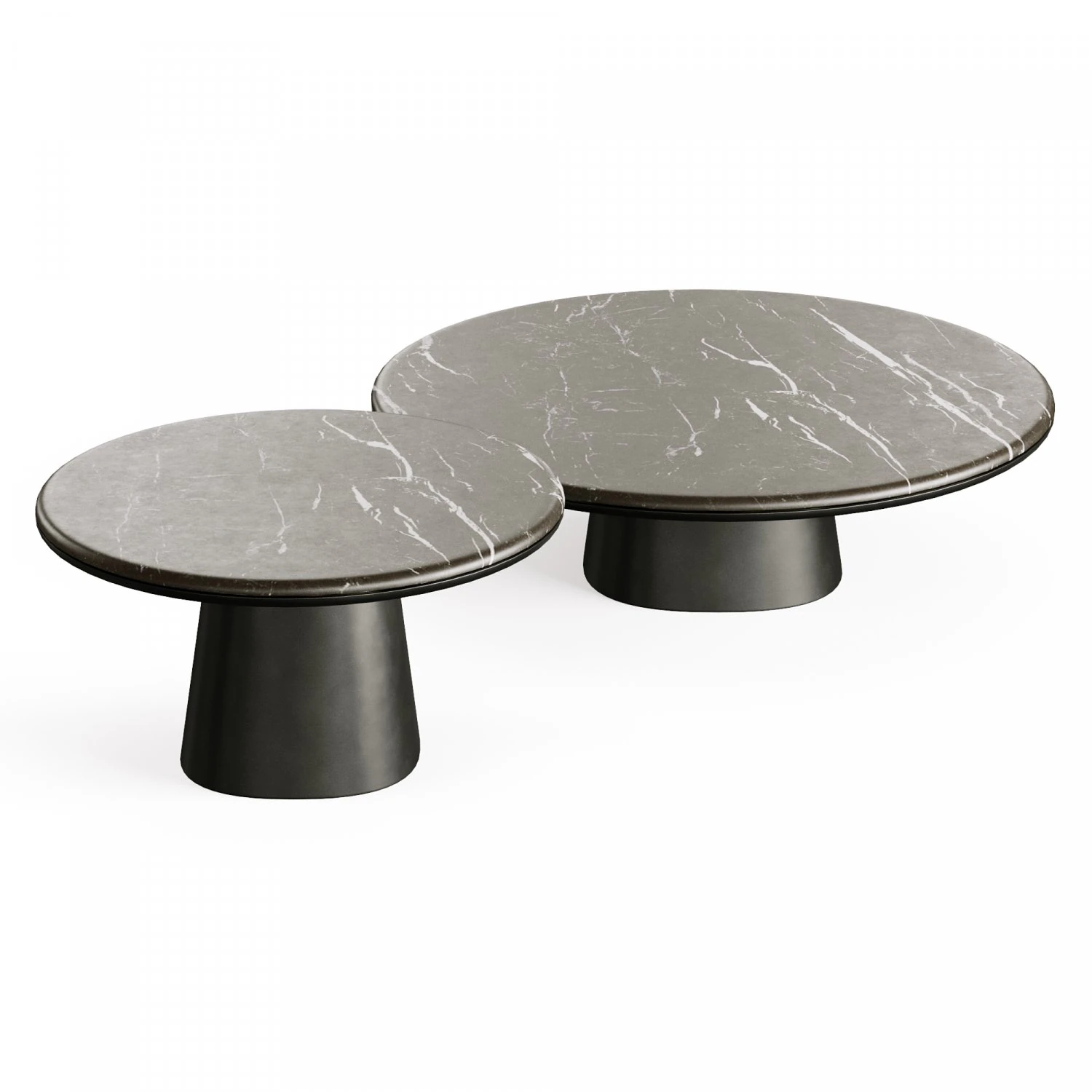 Meridiani Leon Marble Coffee Table 3D Model .c4d .max .obj .3ds .fbx .stl .blend 